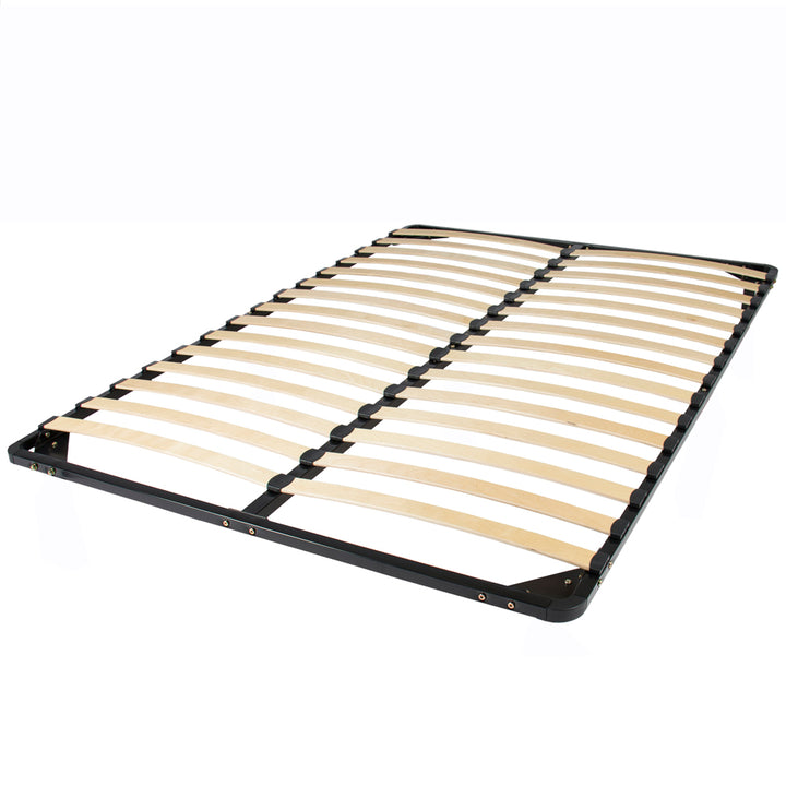 Wooden slats for a double canopy bed