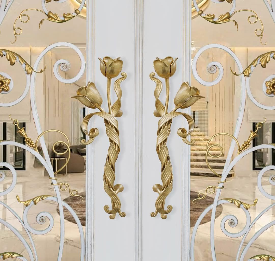 Top 10 Stylish Wrought Iron Pull Handle Designs for Modern Doors