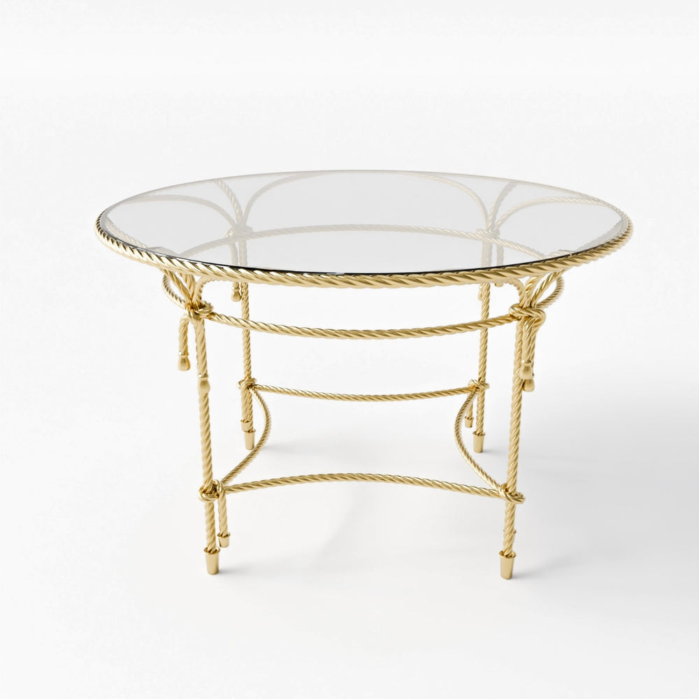 Round decorative entrance table